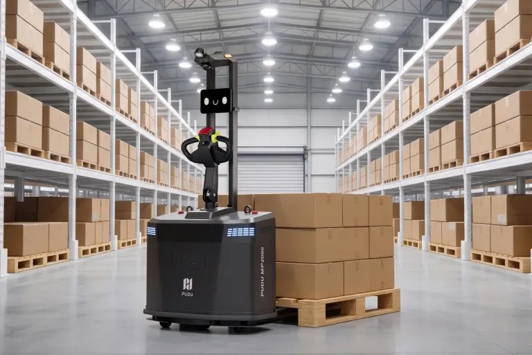 PUDU MP2000 logistica